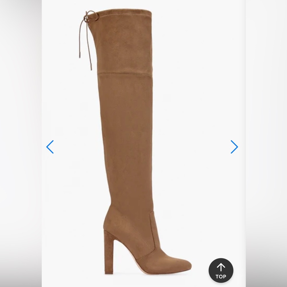 Jesyna Tan Over-the-Knee Boots